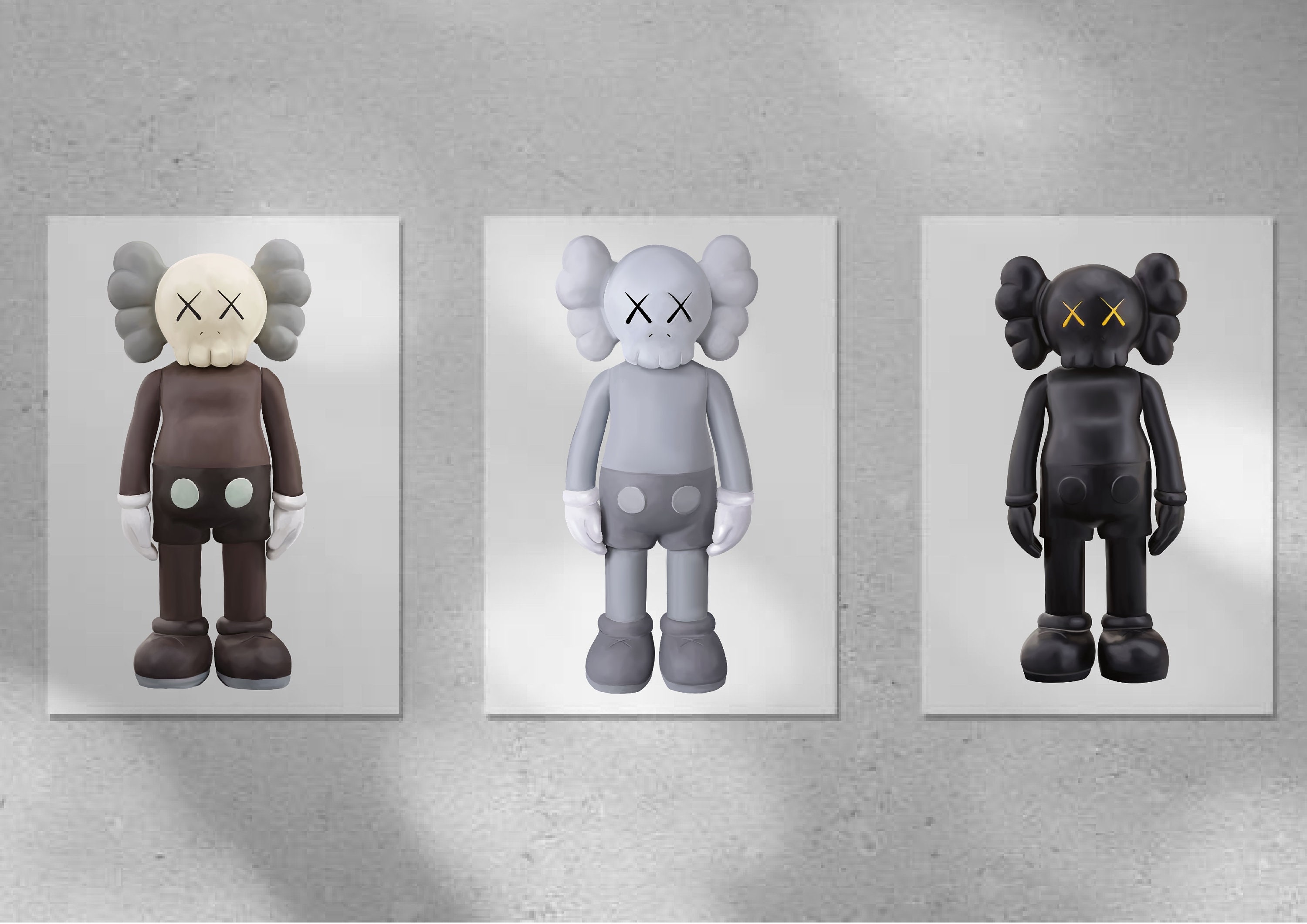 KAWS Posters digital Download Etsy
