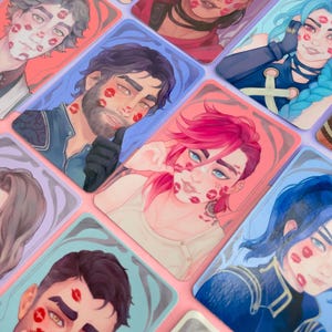 Cartes photo et mini tirages Bisous des arcanes