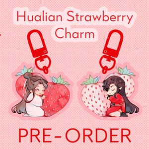 PRE-ORDER | Hualian Strawberry Acrylic Charm / TGCF