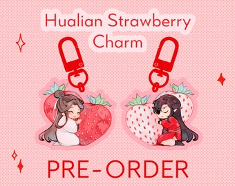 PRE-ORDER | Hualian Strawberry Acrylic Charm / TGCF