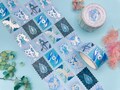 Jayvik Stamp Washi tape // silver holo foil // Arcane product logo