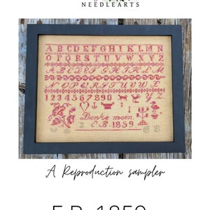 PDF* E.B. 1859 A Reproduction Sampler