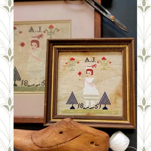 PDF* A.J. 1851 cross stitch pattern