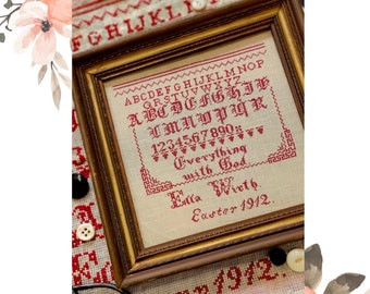 PDF* Ella Wirth 1912 Kreuzstichmuster