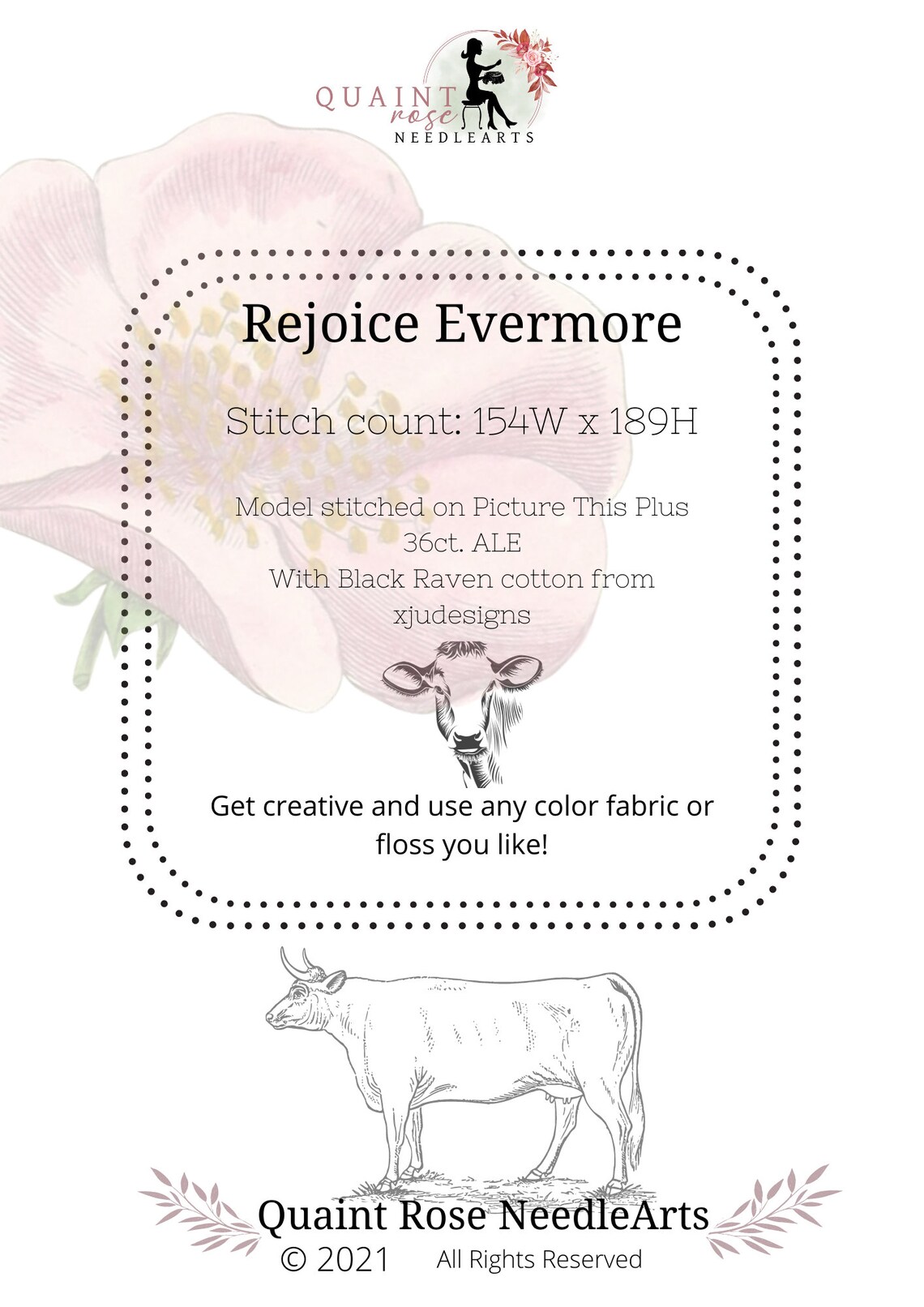 PDF* Rejoice Evermore Cross Stitch Chart - Etsy