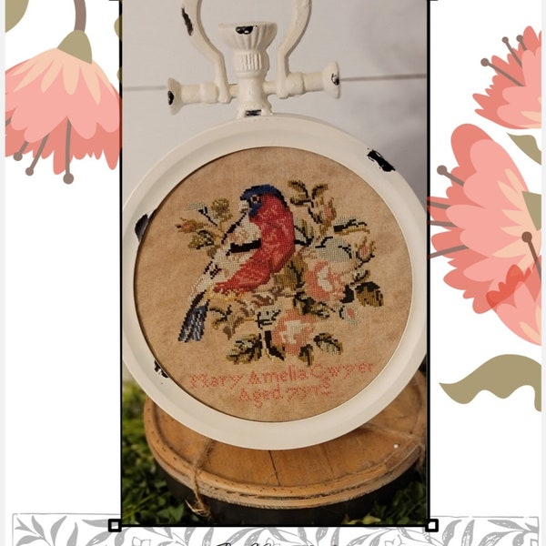 PDF* Kruissteekpatroon Mary Amelia's Bird