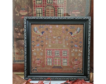 Pdf* Anne Hughs 1852 - Woodfield House cross stitch pattern