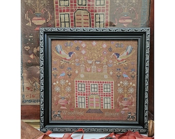 Pdf* Anne Hughs 1852 - Woodfield House cross stitch pattern