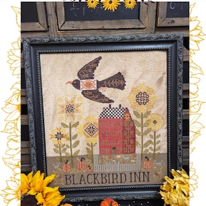 Pdf* Blackbird Inn cross stitch pattern