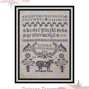 PDF* Rejoice Evermore cross stitch chart