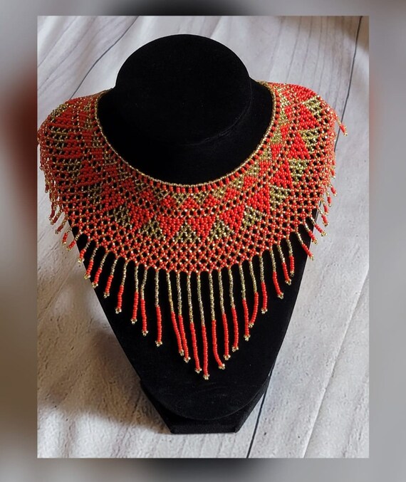 Chaquira necklace deals
