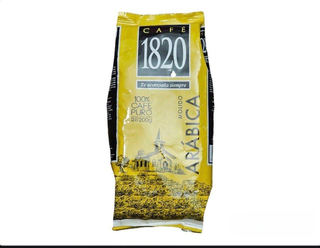 Café Regular 1820 Tostado Y Molido 200 GR - Etsy