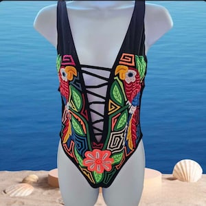 Mola Swimsuit - Made in Panama