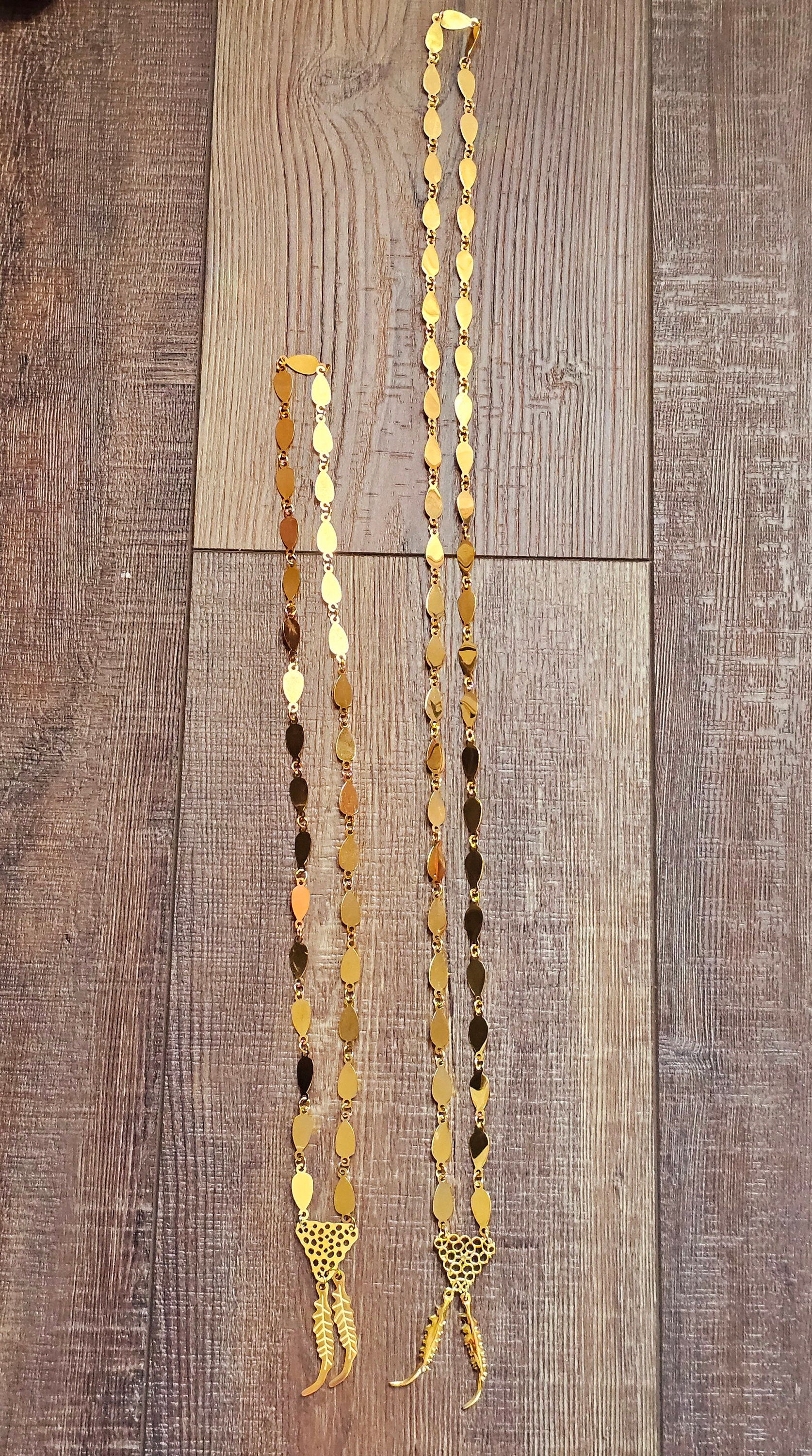 Cadena Guachapali Joyería Panameña Etsy España