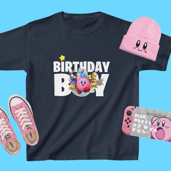 BIRTHDAY BOY - Kirby KIDS T-Shirt