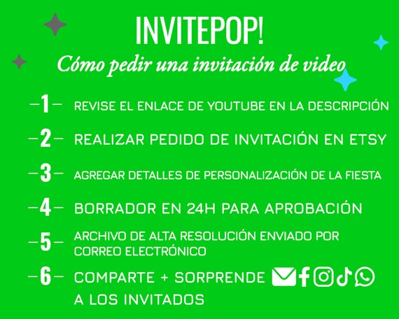 MINE BLOX Video Invitación En Español Invitación a Fiesta De 