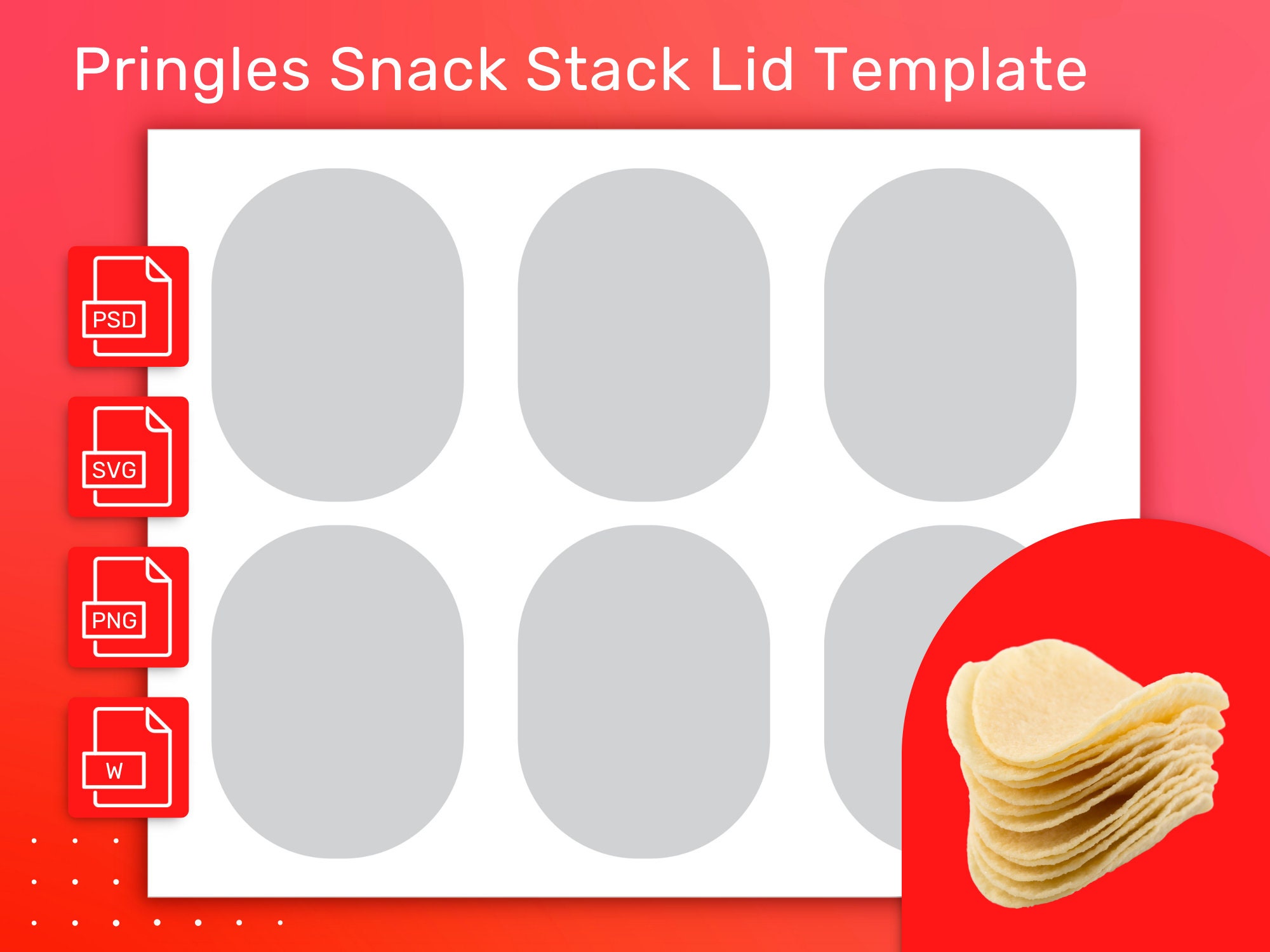 Pringles Snack Stack Lid Template DIY Party Favor Editable Etsy New Pringles Snack Stack Lid Template DIY Party Favor Editable Etsy New