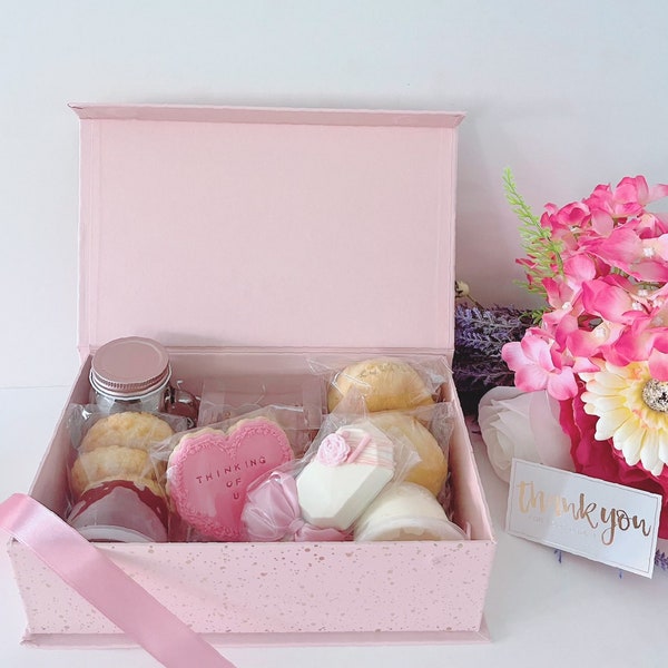 Luxury Afternoon tea | Afternoon tea hamper | Tea and Scones | Birthday Gift | Mother’s Day | Thinking of you | Retirement Gift