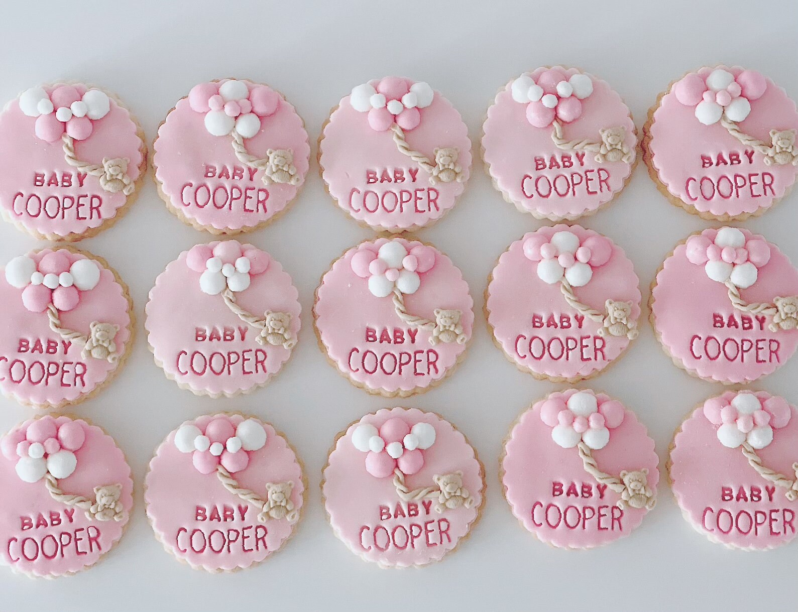 Baby Shower Biscuit Baby Shower Favors Personalised Etsy UK