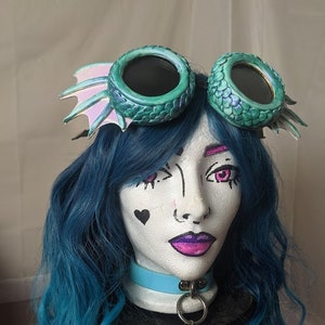 Mermaid/Dragon Scale Goggles