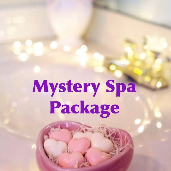 Mystery Spa Box , Surprise Self Care Gift, Relaxation Gift Box, Spa Gift