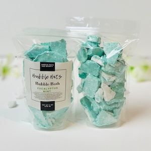 YOU CHOOSE Bubble Bath | Bubble Bath Bits | Solid Bubble Bath Pieces | Gift Idea | Sore Muscle Soak | Bubble Bars image 6