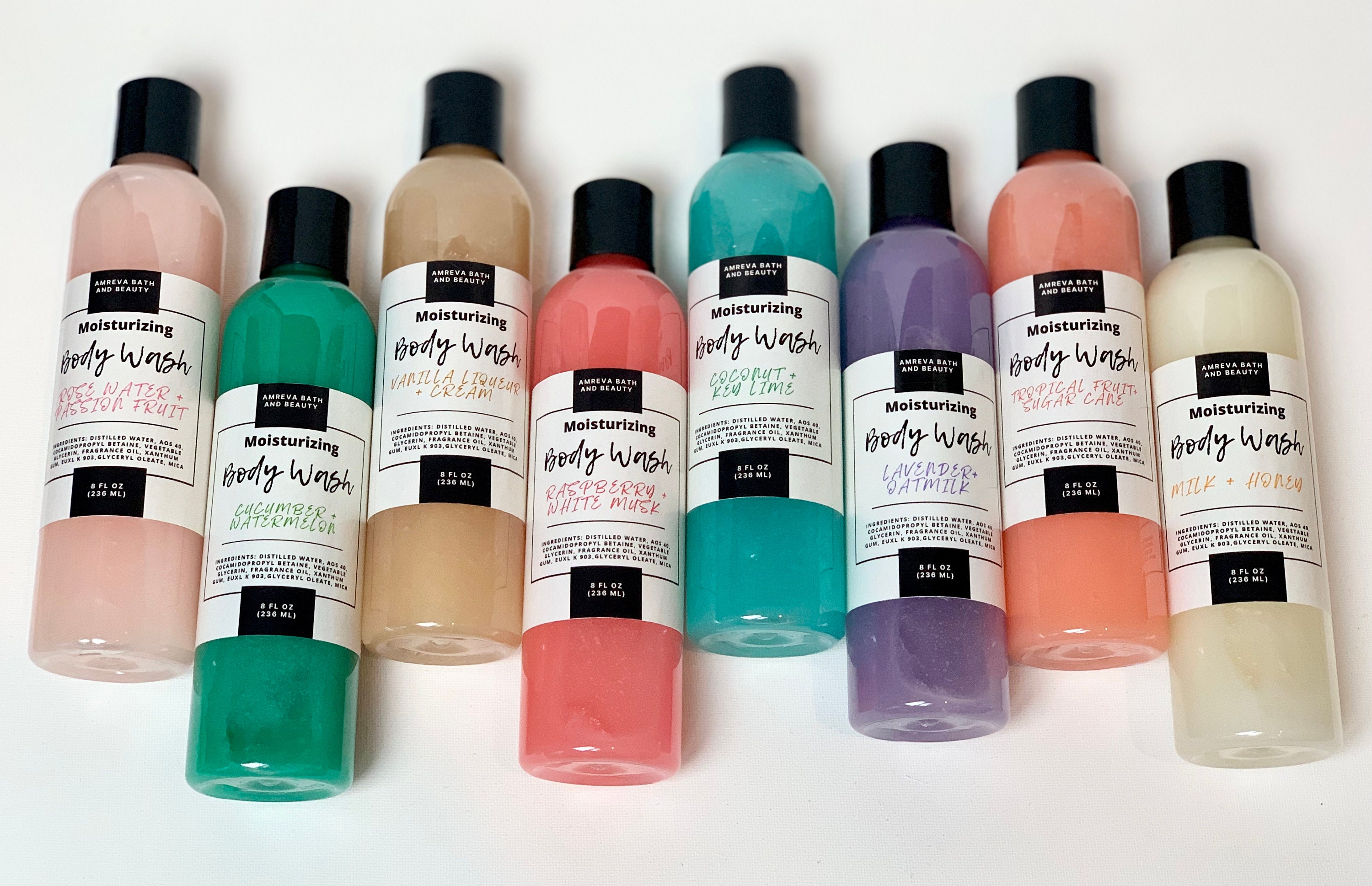 YOU CHOOSE Body Wash Pump Shower Gel Moisturizing Liquid Etsy