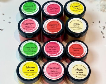 Exfoliating Sugar Lip Scrub: You Choose Scent