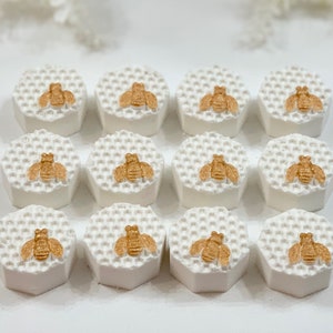 Milk and Honey Bath Bombs | Honey Bee Bath Bomb | Vegan | | Bridal Shower Gift | Bath Fizzy | Wedding