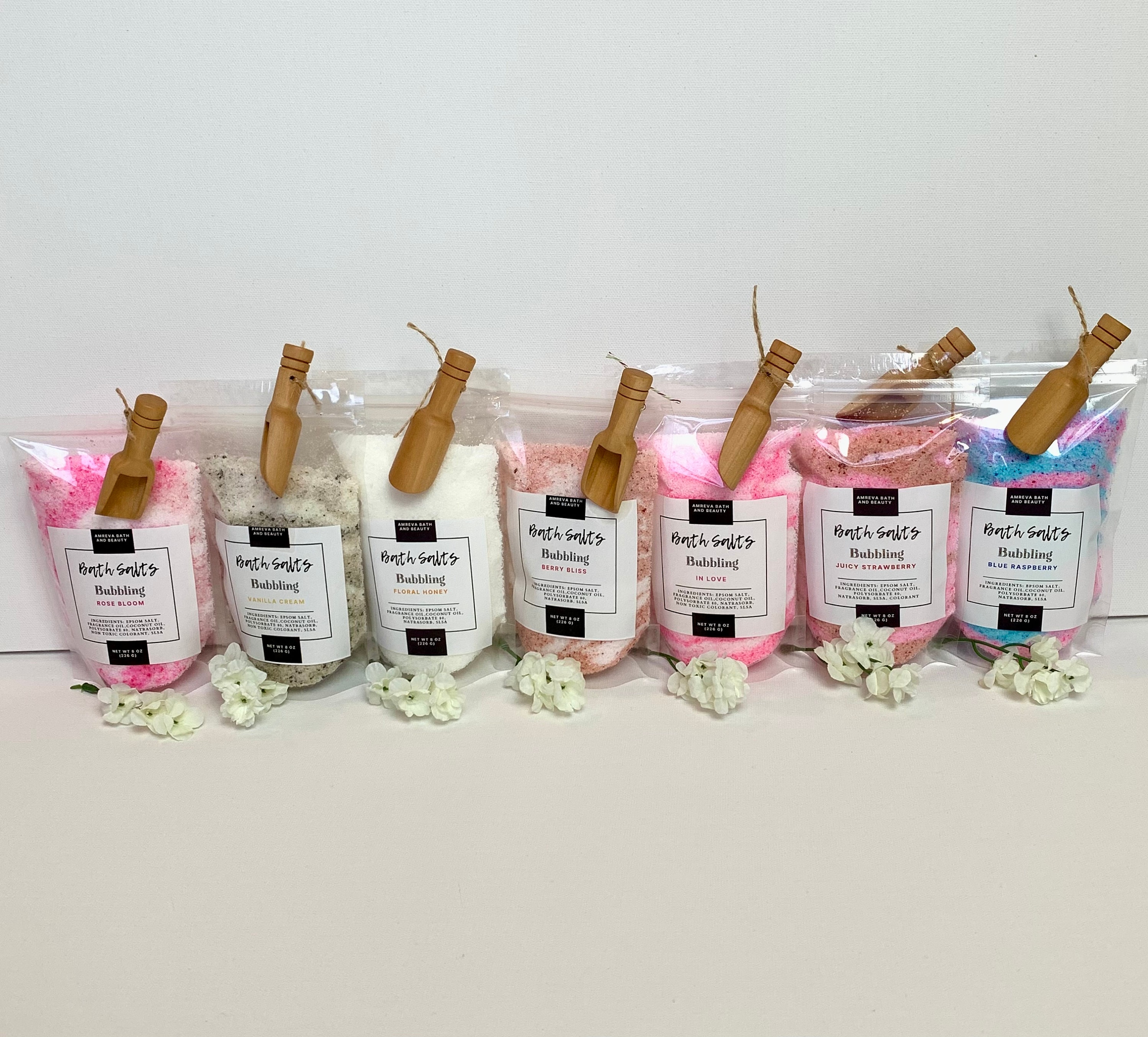 Bath Salts 1 Lb YOU CHOOSE 16 OZ Bath Salts Spa Gift Etsy