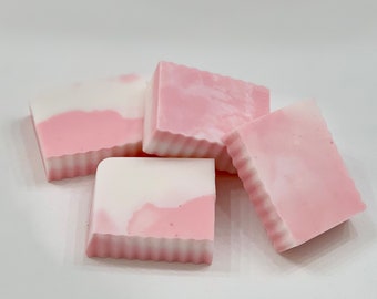 Strawberries and Cream Handcrafted Bar Soap | 4 oz |