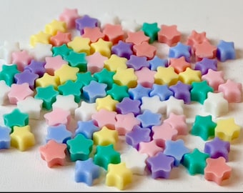 Bulk Mini Stars Soap | 6 Oz Customized Tiny Soap | YOU CHOOSE Handmade Soap | Glycerin Soap | Kids Soap| Small Soap| Gift Idea |Party Favors