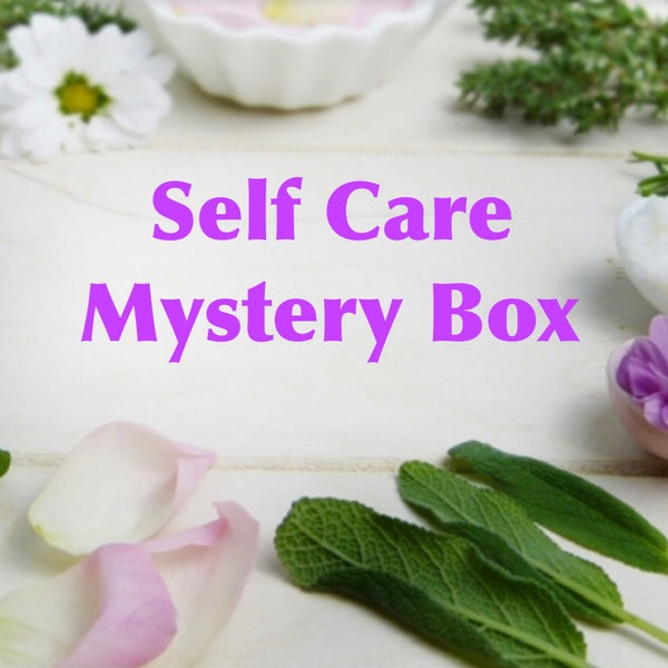 Mystery Self Care Box |  Bath and Body Mystery | Surprise Relaxation Gift | Spa Gift Box | Spa Gift