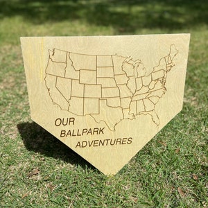 Baseball adventures home plate map