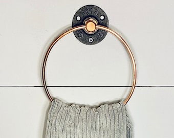 Copper Towel Ring