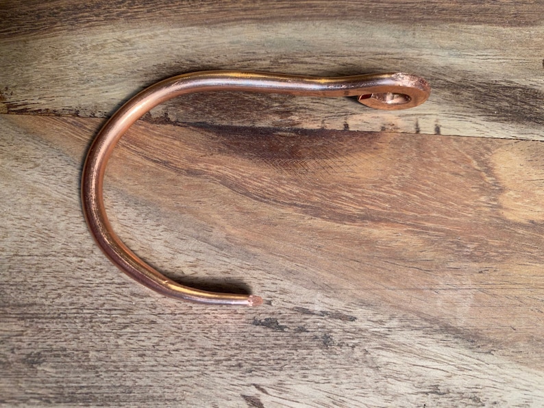 Copper J Hook Etsy