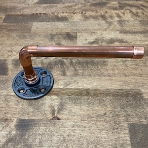 Copper toilet paper holder, Wall mounted toilet paper holder, tp holder