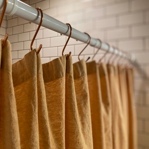 Copper Shower Hooks basic style