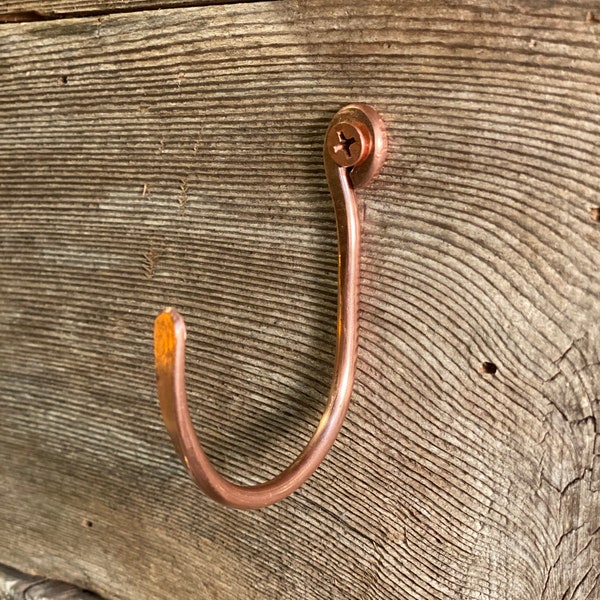 Copper J hook