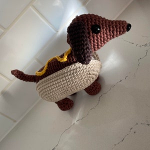 Frank the Hot Dog Crochet Kit