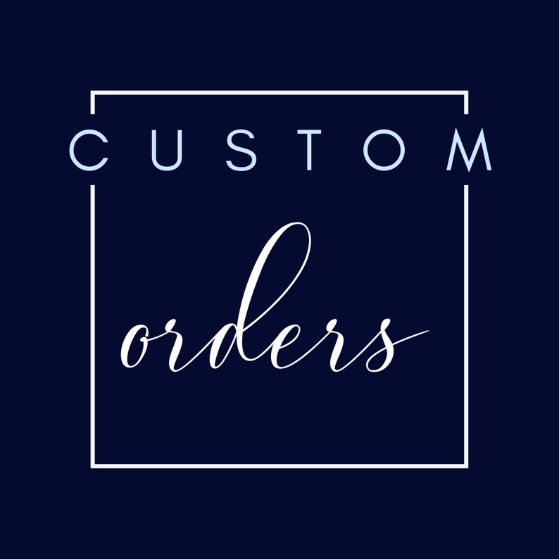 Custom Cardstock Orders Circle Cutouts Custom Orders Etsy