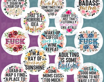 Funny Sayings Grab Bag | Freshie Cardstock | Sarcasm | Sarcastic Cardstock | Sarcasm Designs | Sarcastic Quotes | Funny Sayings Designs