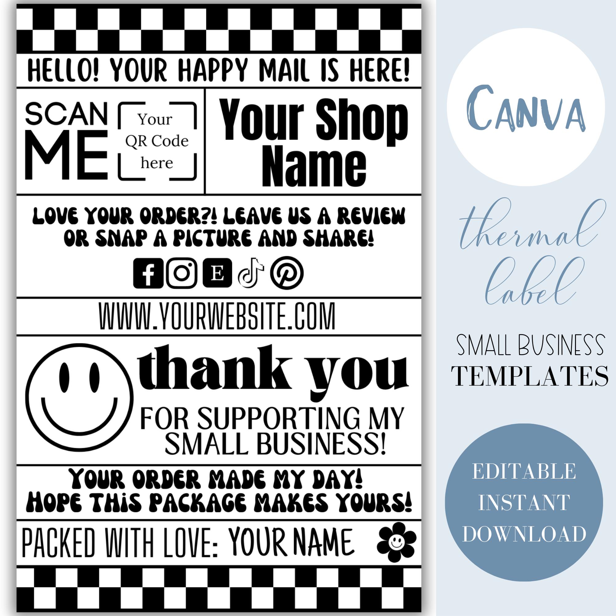STICKERAFT Thank You So Much For Your Order Sticker – Small Shop Business Label, USA Handmade - View #2