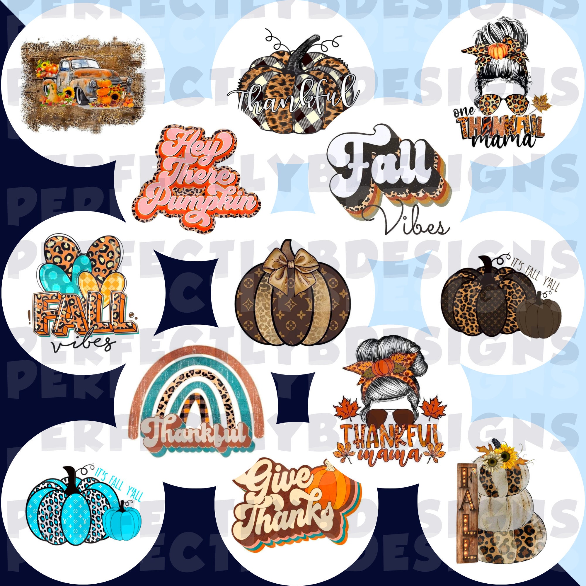 Fall Grab Bag | Circle Cardstock Cutouts | Car Freshies | Freshie ...