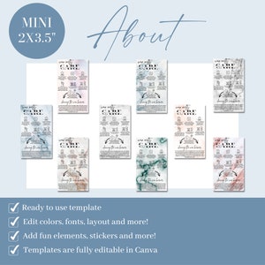 May include: A set of eight printable care instructions for wax melts, each with a different marbleized background. The instructions include a title "Wax Melts Care", a list of care instructions, and the text "Sharing the wax burner".