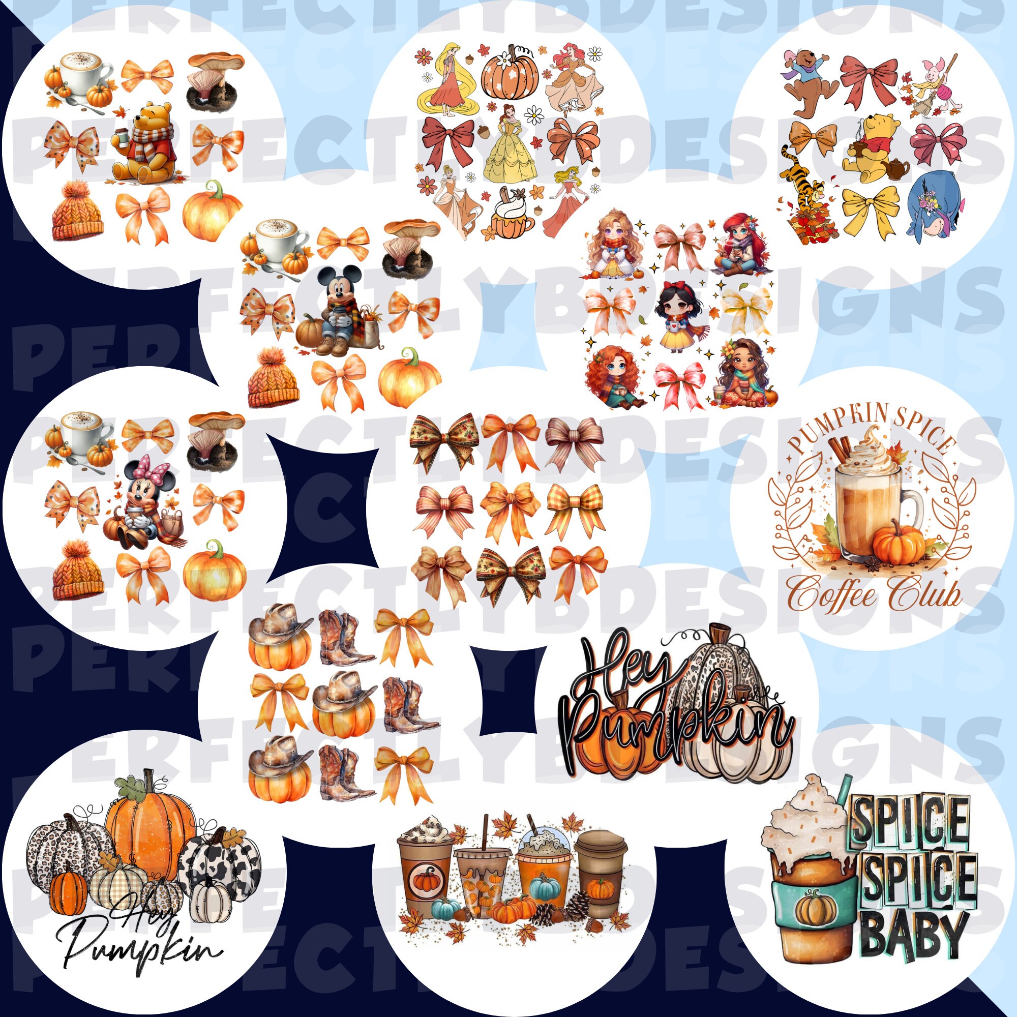 Fall Grab Bag | Circle Cardstock Cutouts | Car Freshies | Freshie ...