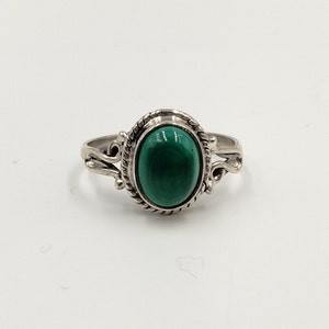 Turquoise Ring* .925 Sterling Silver Rings* Boho Rings* Gemstone Rings* Jewelry* Gifts For Women* Size 7* Free Shipping