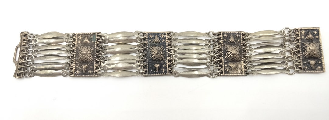Vintage Sterling Silver Bracelet* Chucky Sterling Bracelet