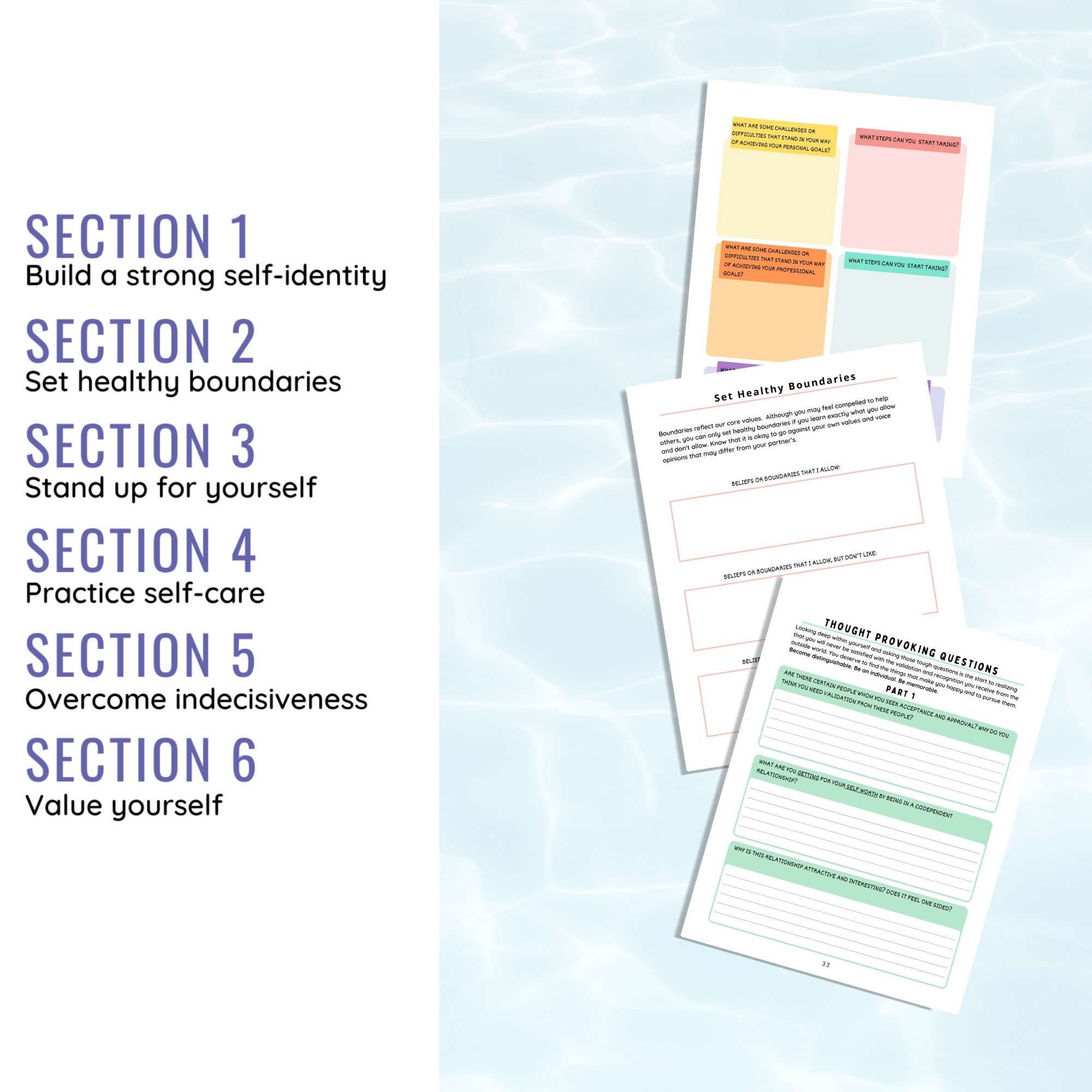 Codependency Journal Workbook Worksheet Book Codependence Etsy UK