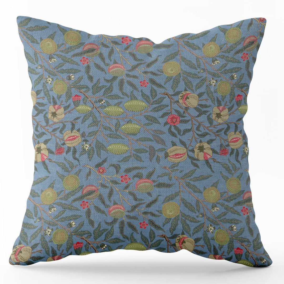 William Morris Pomegranate Fruit Cushion Cover 50cm X 50cm 20 X 20